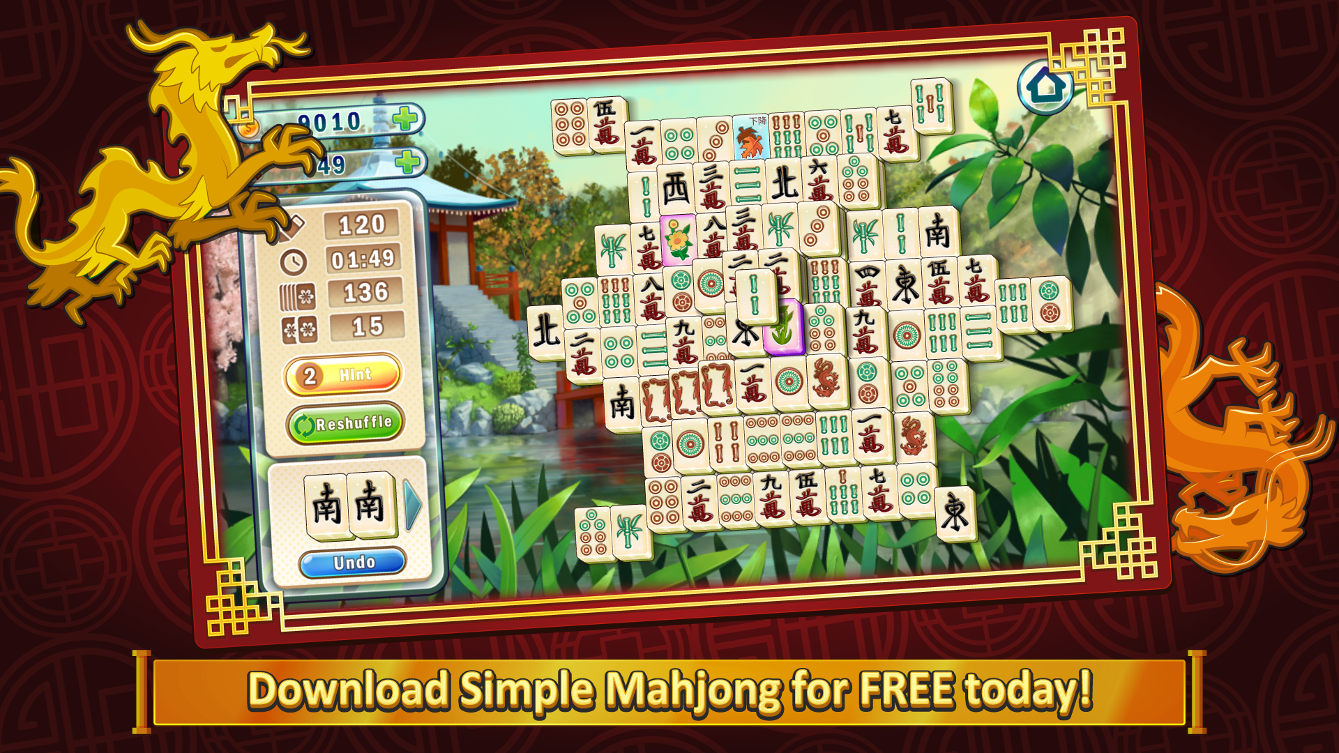 simple mahjong games free online