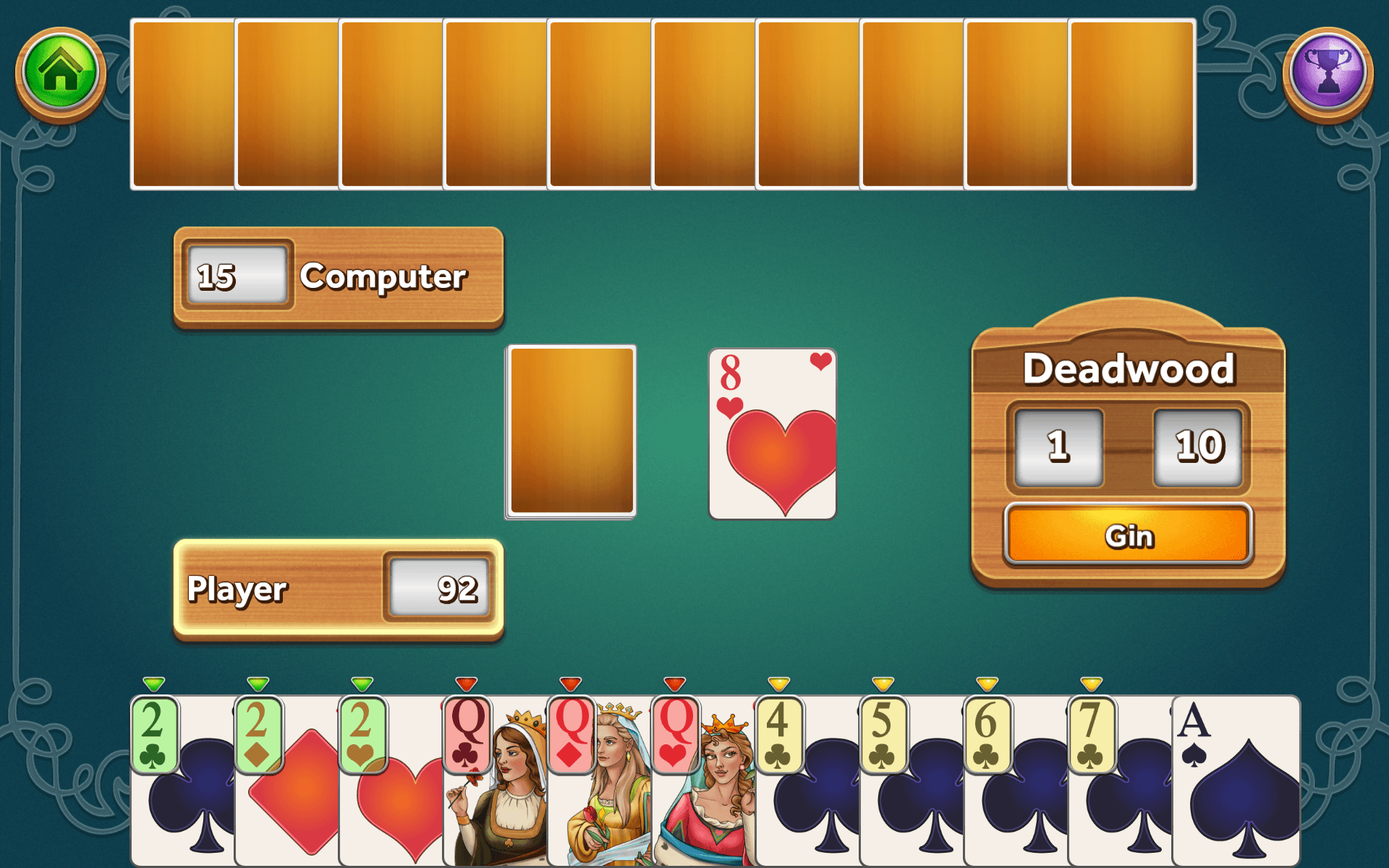 gin rummy pro gratuitement