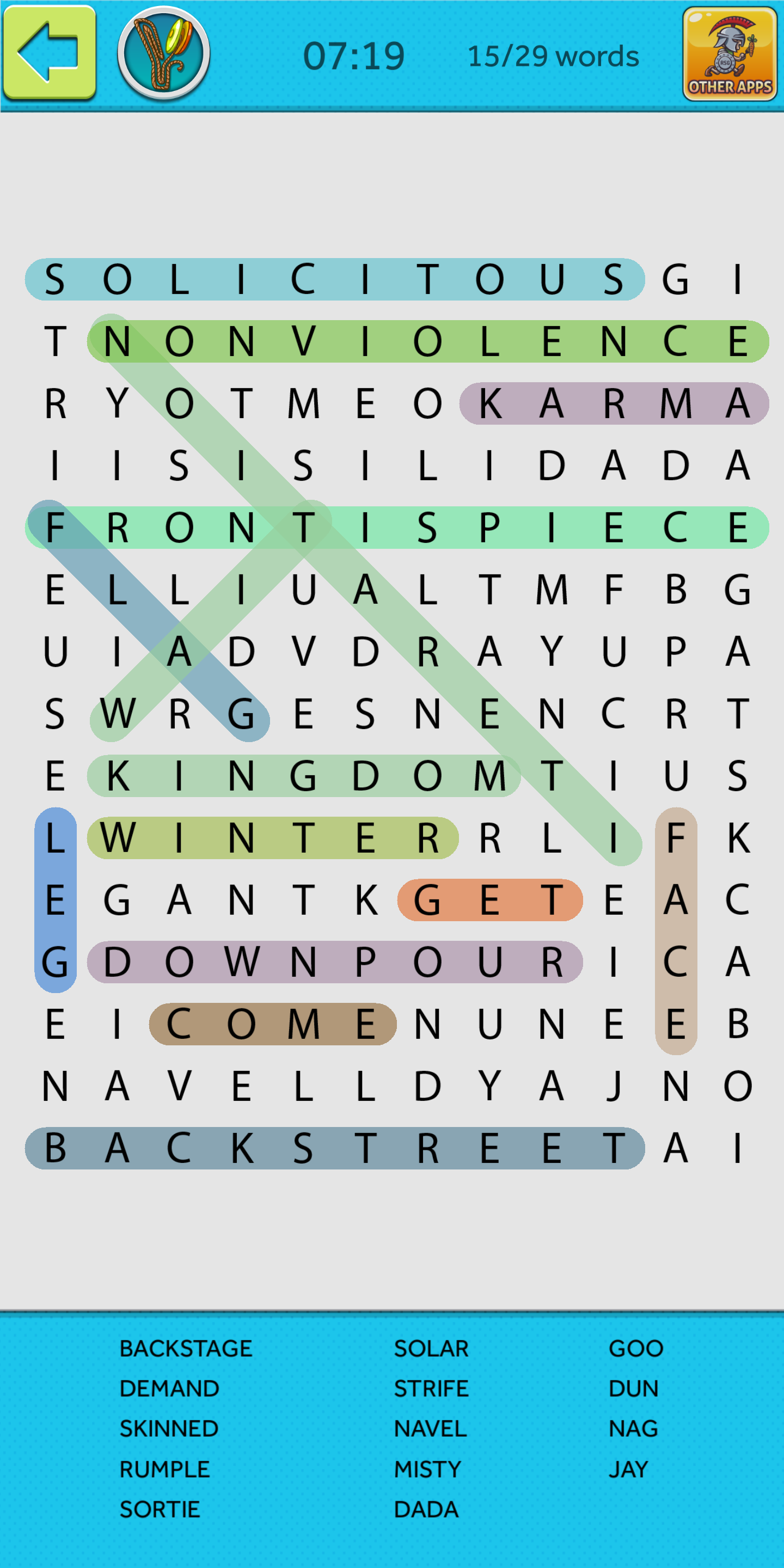 Card Games Word Search