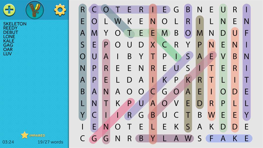 Random Salad Games Word Search