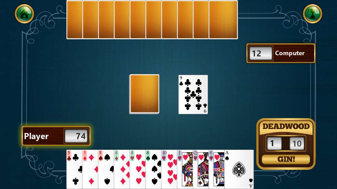 gin rummy rules for 6 players