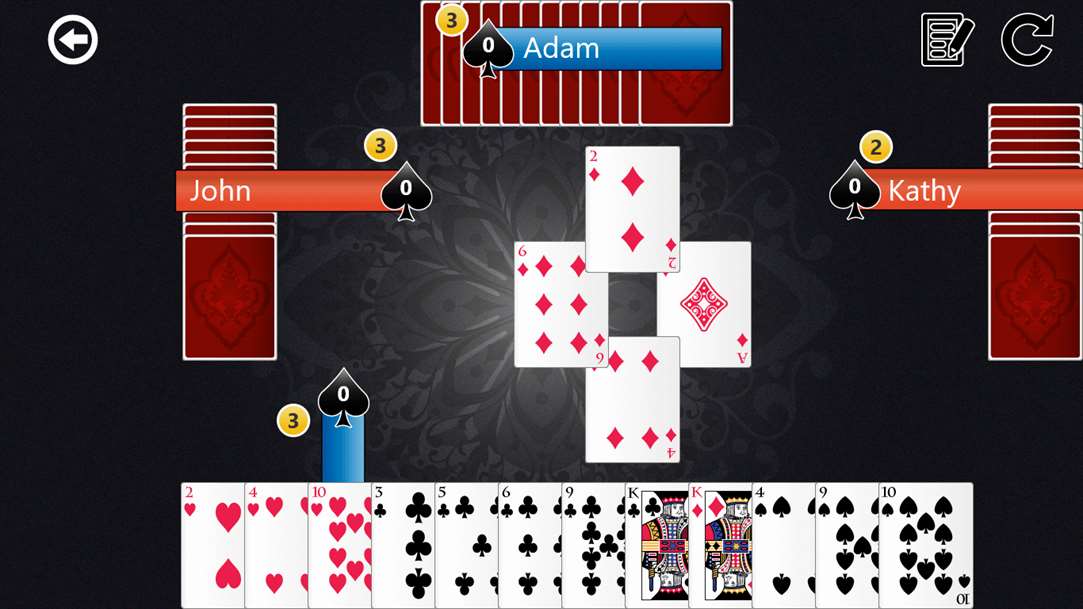 free spades card game